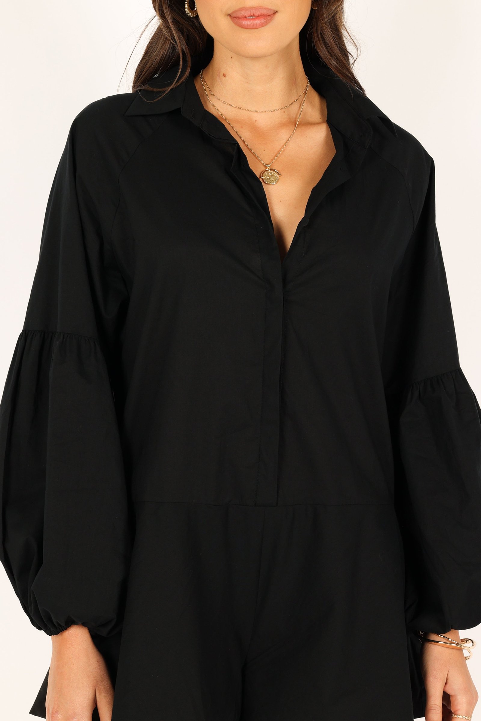 Elsa Romper - Black — view 2