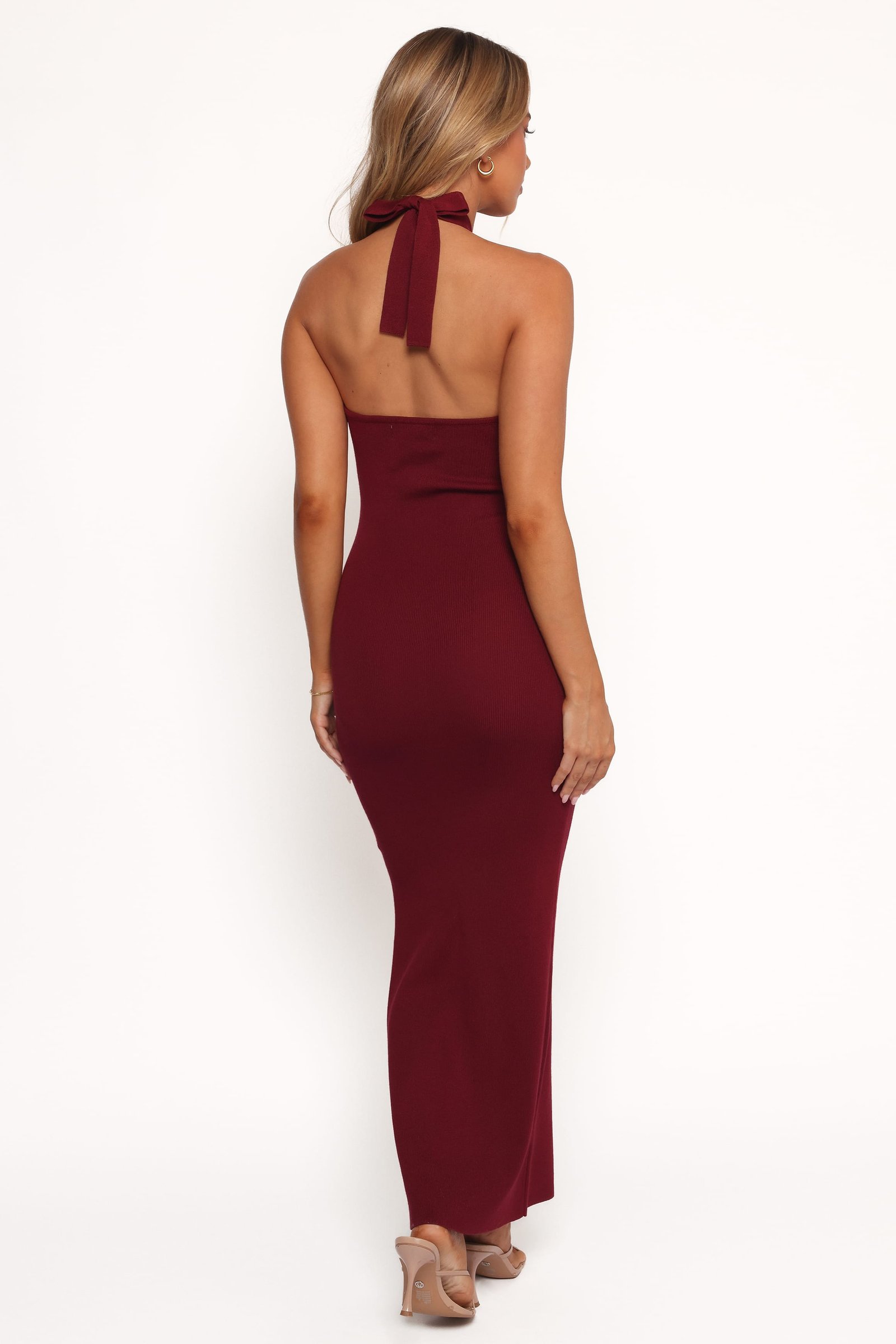 Nessa Midi Dress - Dark Cherry — view 4