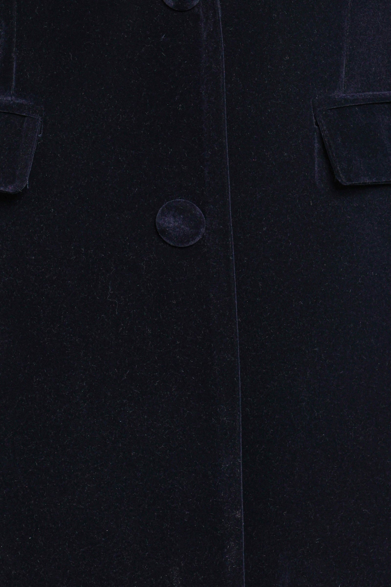 Clive Velvet Blazer - Navy — view 6