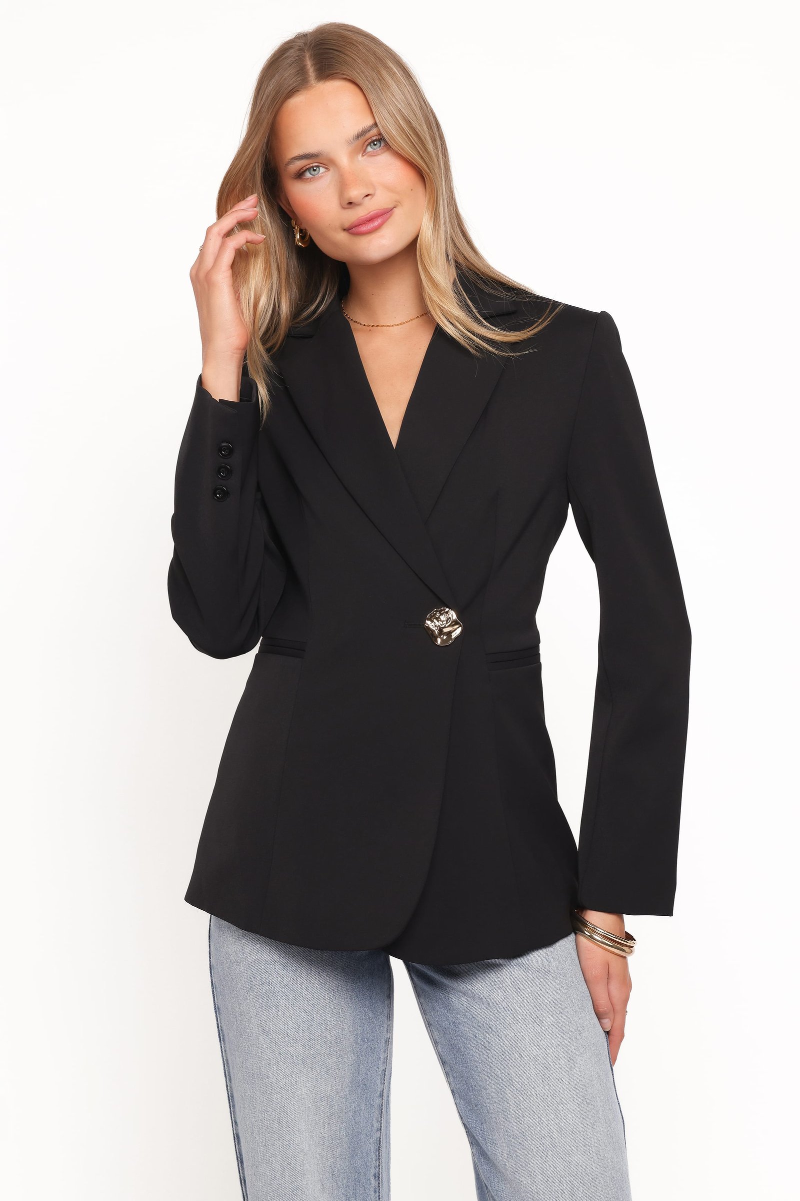 Leo Blazer - Black — view 1